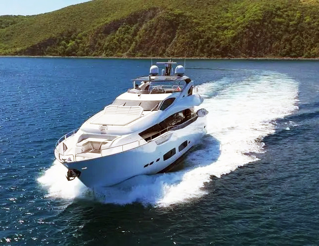 Aluminum alloy yacht