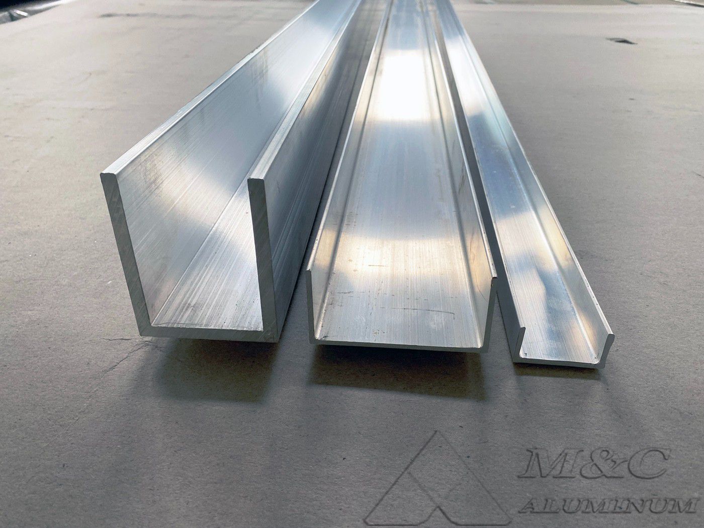 Aluminum trough