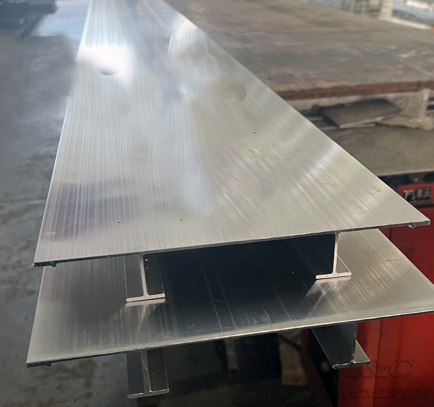 Double stiffener panel