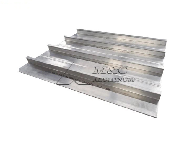 6082-T6 Marine Grade Aluminum Ribbed Plate