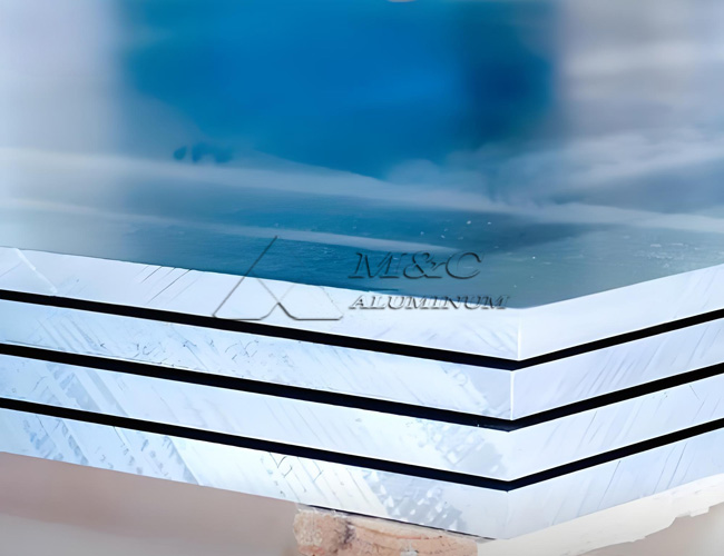 Why is hot-rolled aluminum plate for marine environments?
